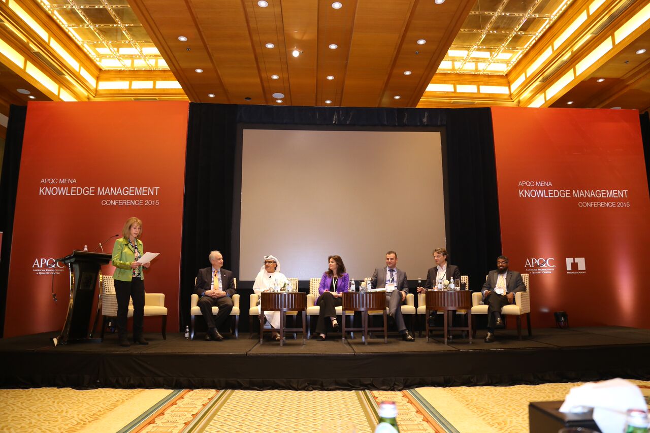 APQC hosts MENA Knowledge Management Conference in November 2015